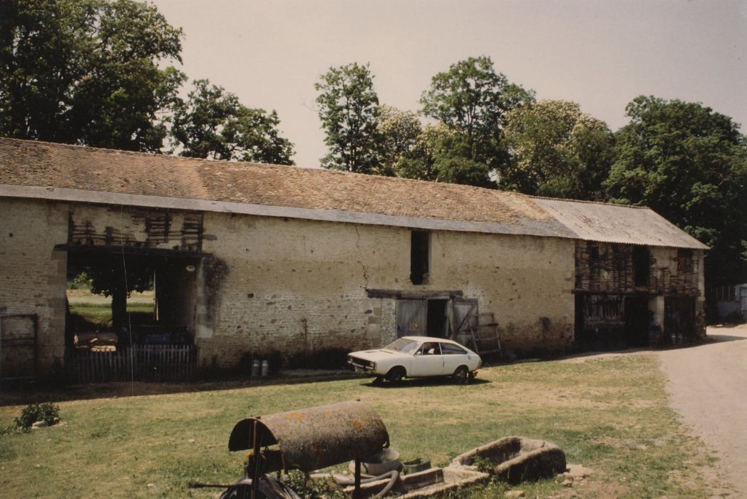 bâtiment de ferme, façade ouest