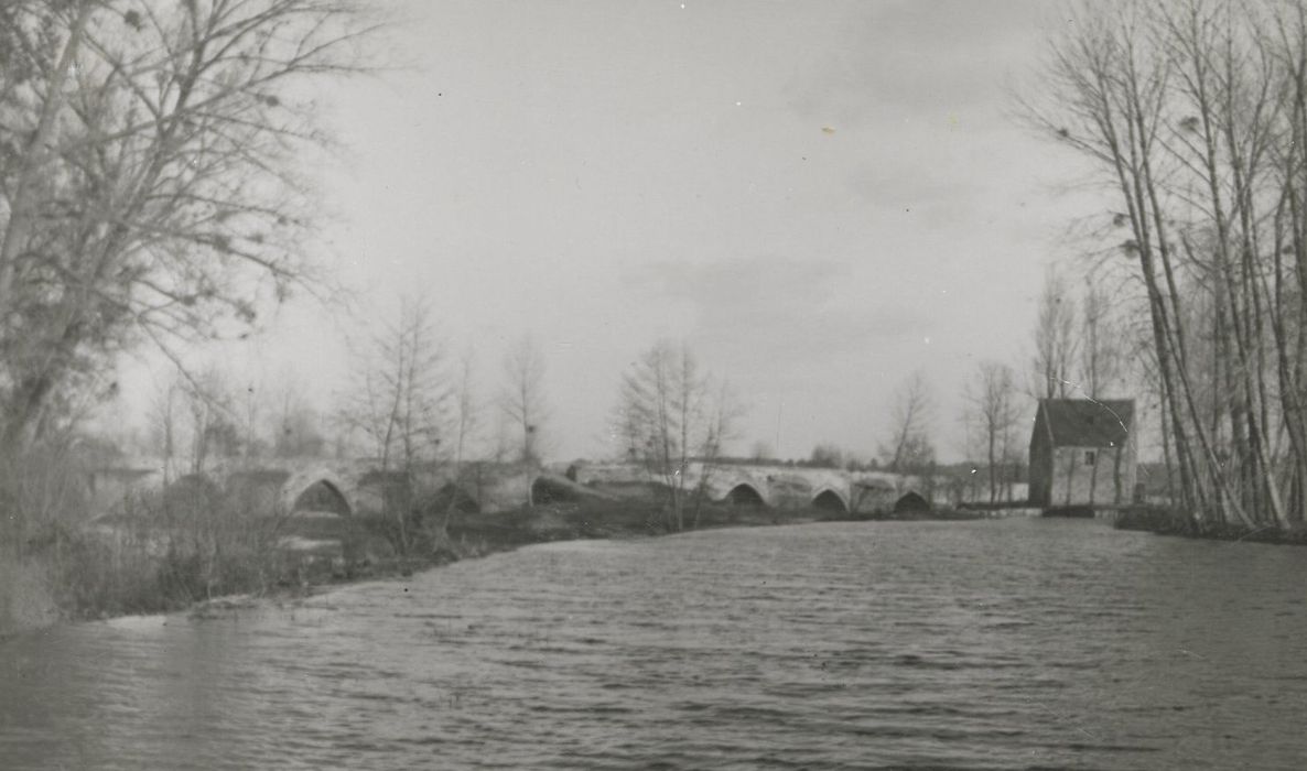 vue générale du pont dans son environnement