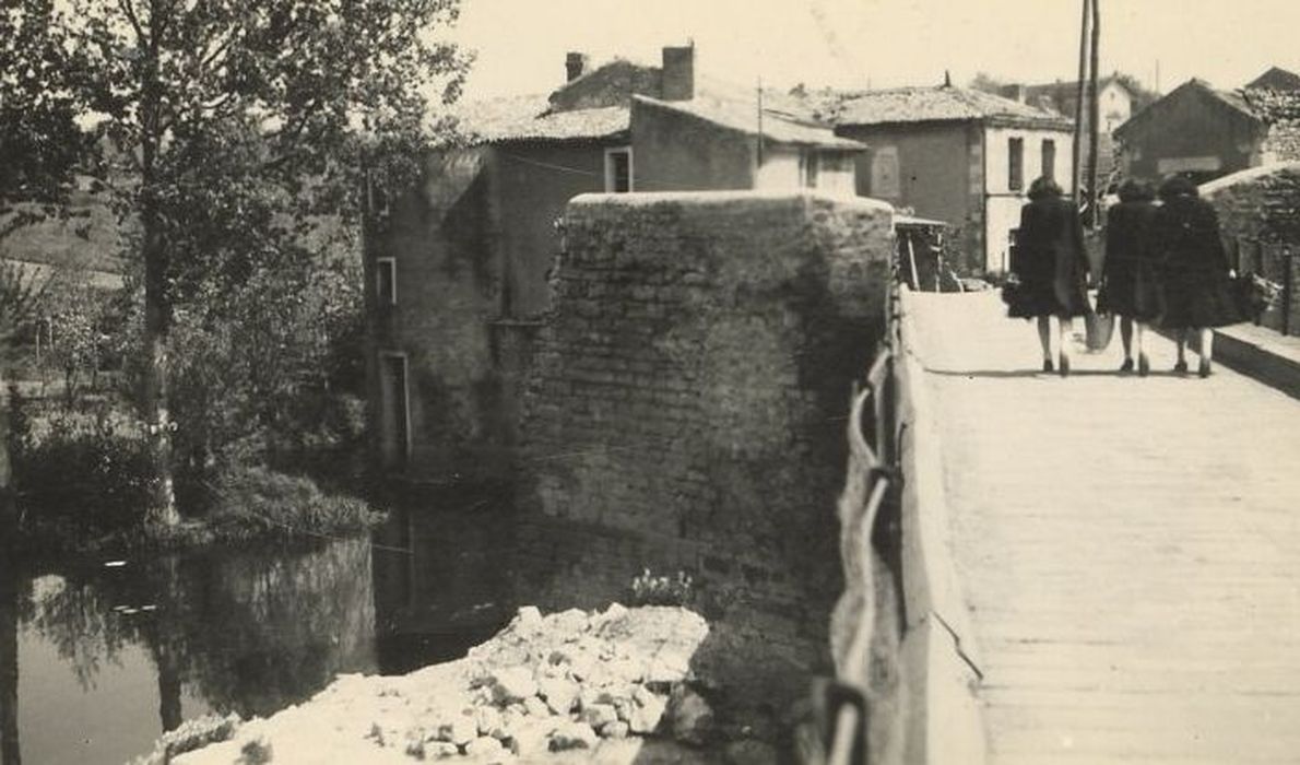 Îlot maillot, pont d’accès