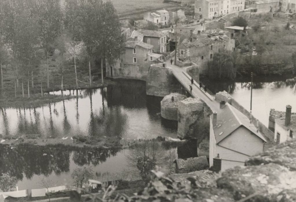 Îlot maillot, vue générale depuis la ville haute