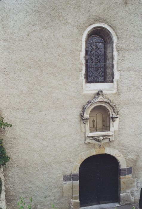 façade ouest, vue partielle