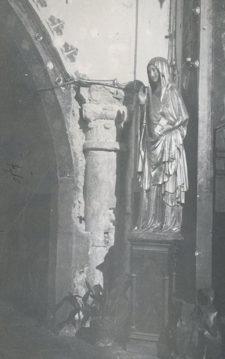 statue : Vierge de l’Annonciation