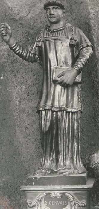 statue (statuette) : Saint Gervais