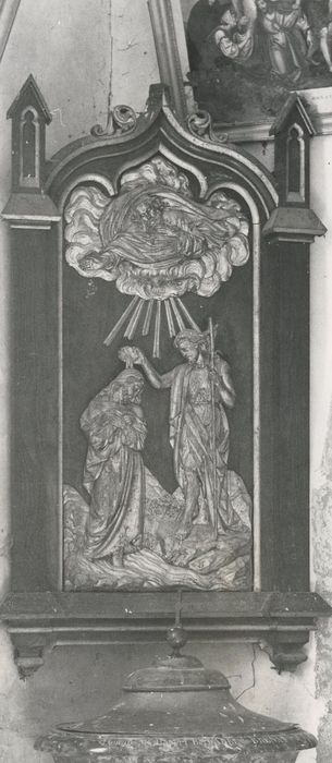 bas-relief : Baptême du Christ (le)