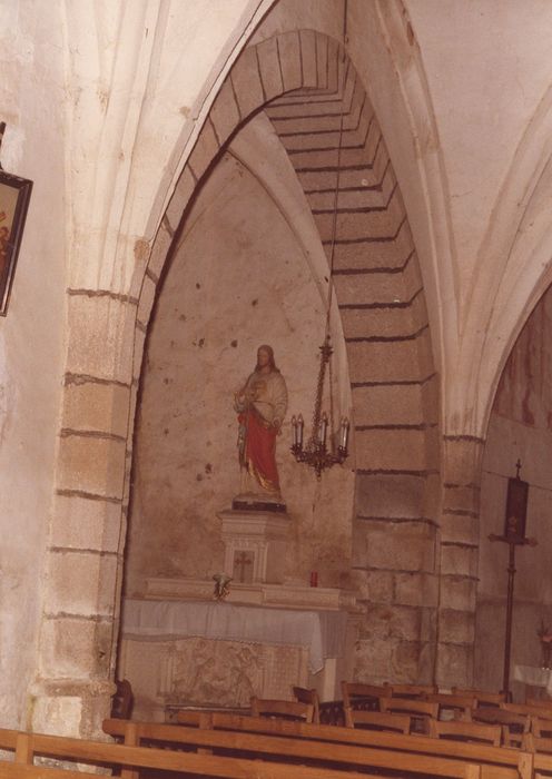 chapelle latérale nord, vue partielle