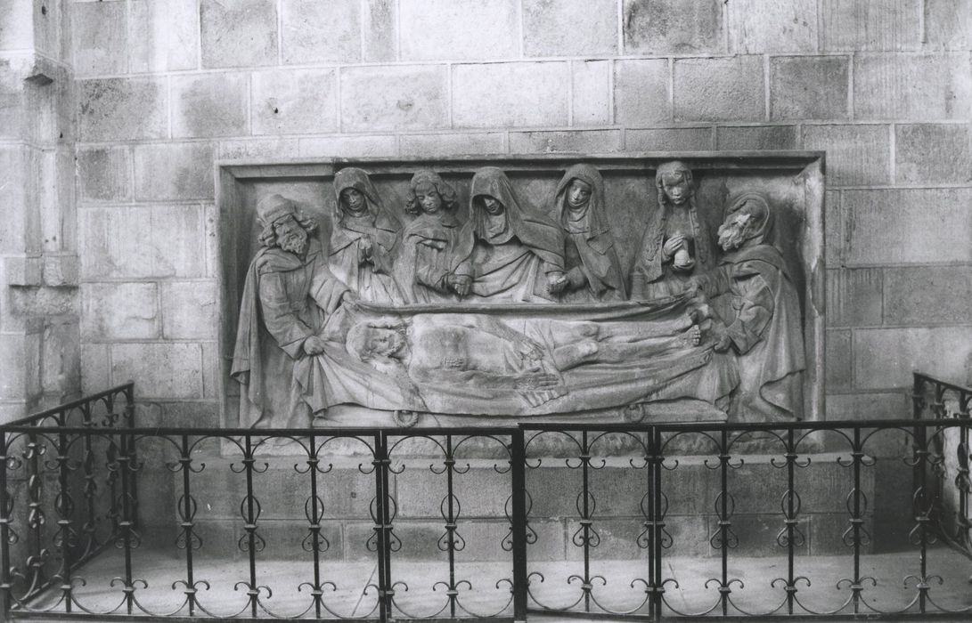 bas-relief : Mise au tombeau (la)