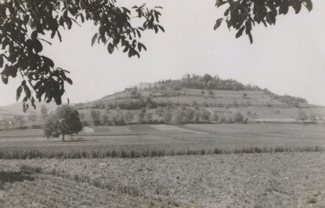 vue générale du site depuis le Nord-Est