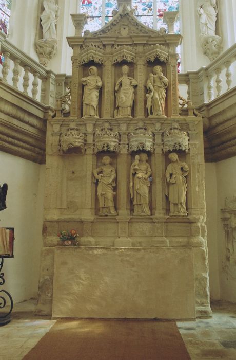 retable, statues : Vertus (les)