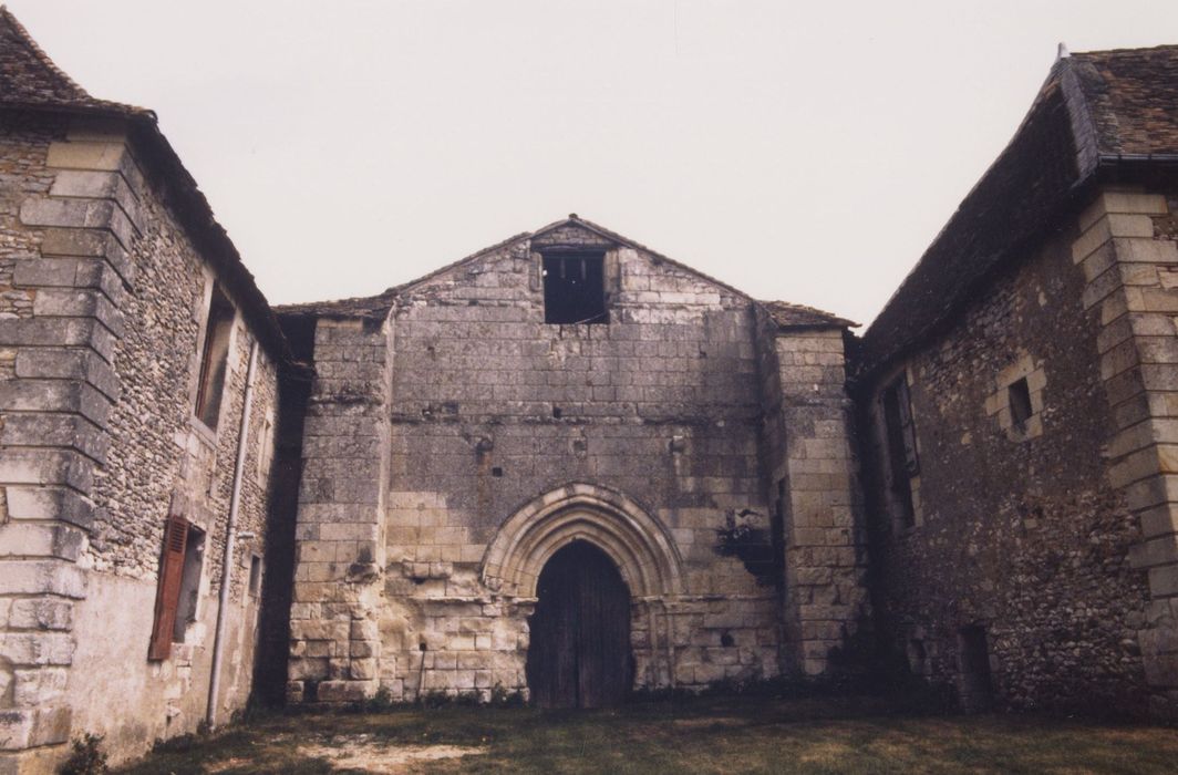 église abbatiale, façade ouest