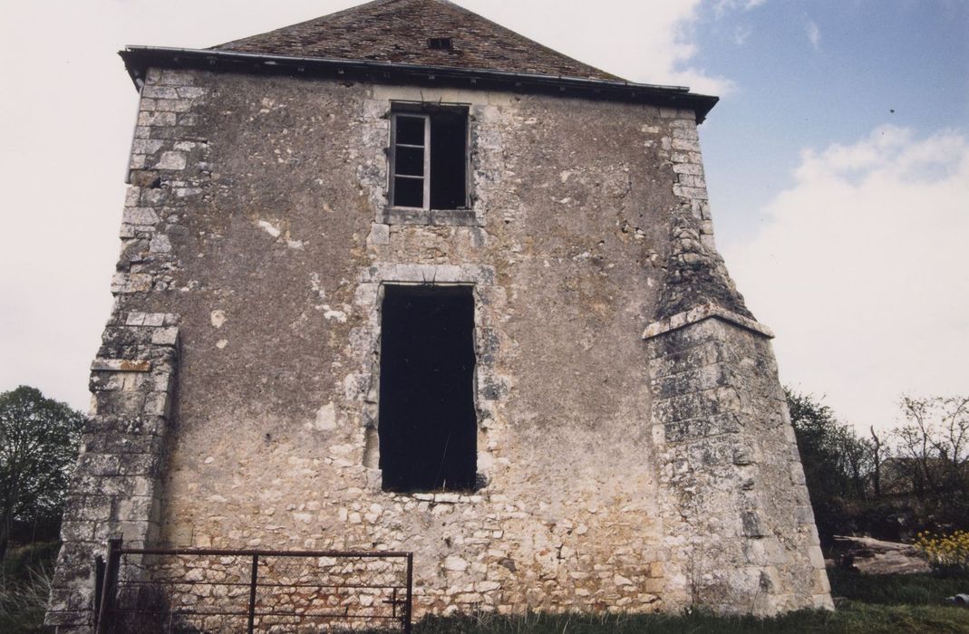 bâtiment monastique, aile ouest, façade sud