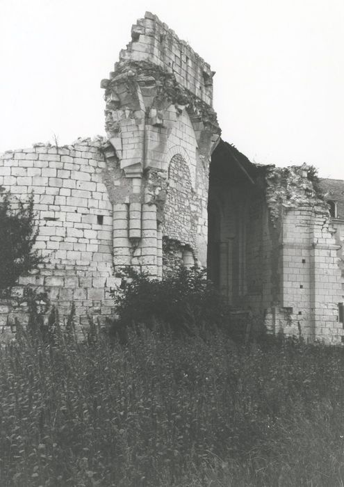 vue partielle des ruines, partie nord-est