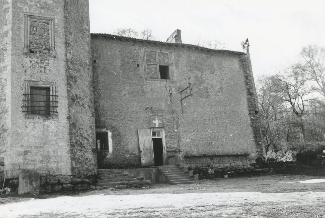 façade nord, vue partielle