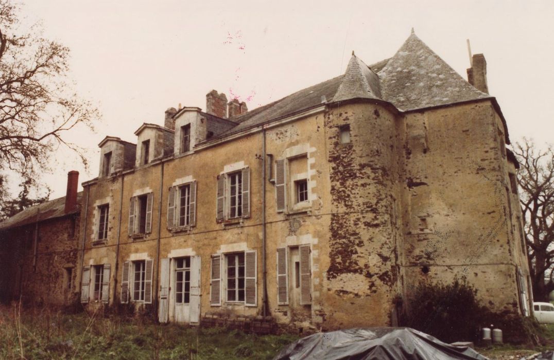 manoir, façade ouest