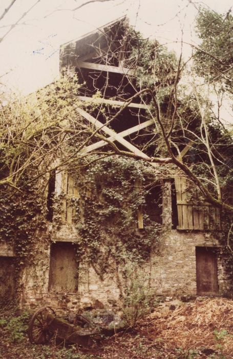 vue partielle des ruines de la salle des machines (?)