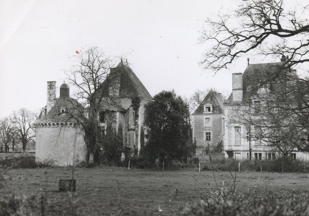 vue partielle du château depuis le Nord-Est