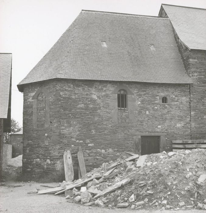 chapelle, façade nord