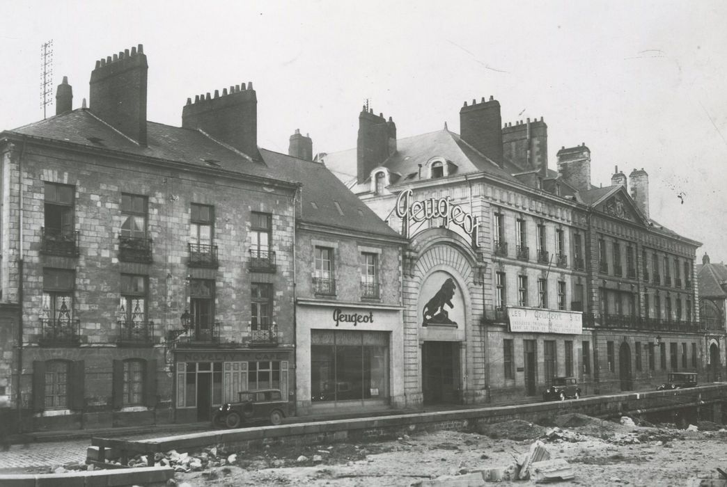 façade sur le quai