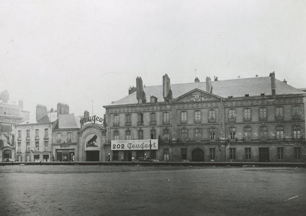 façade sur le quai