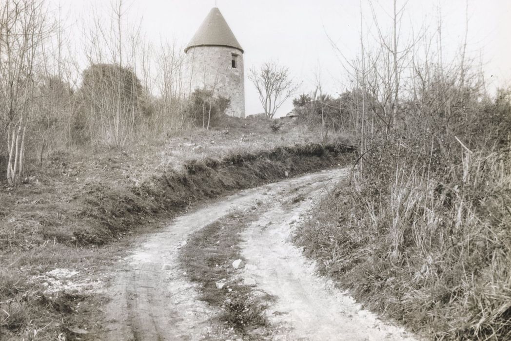 vue partielle du moulin dans son environnement