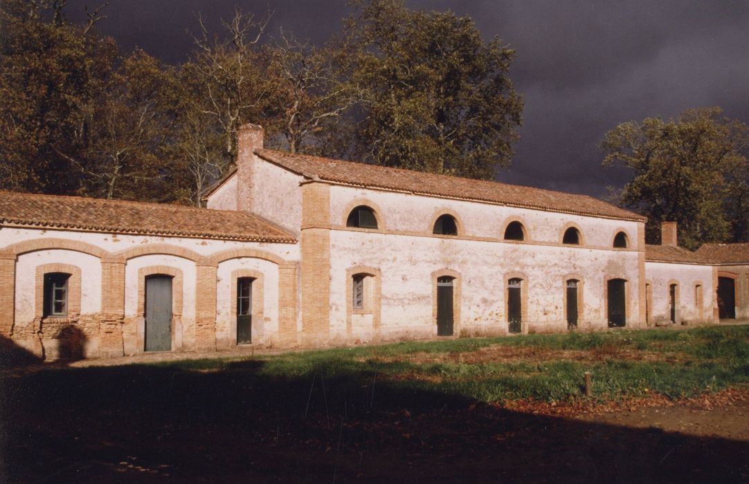 aile nord, façade sud