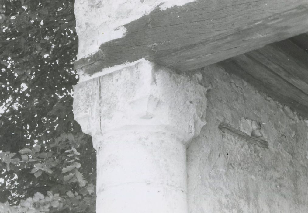 pigeonnier, détail d’un tailloir