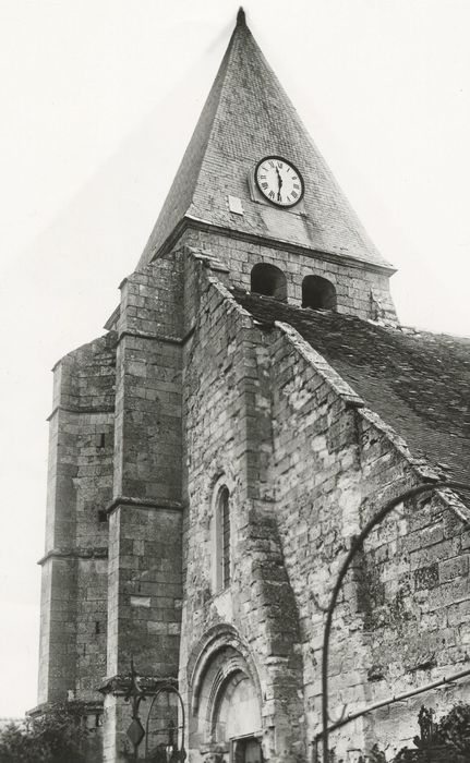 façade ouest, vue partielle