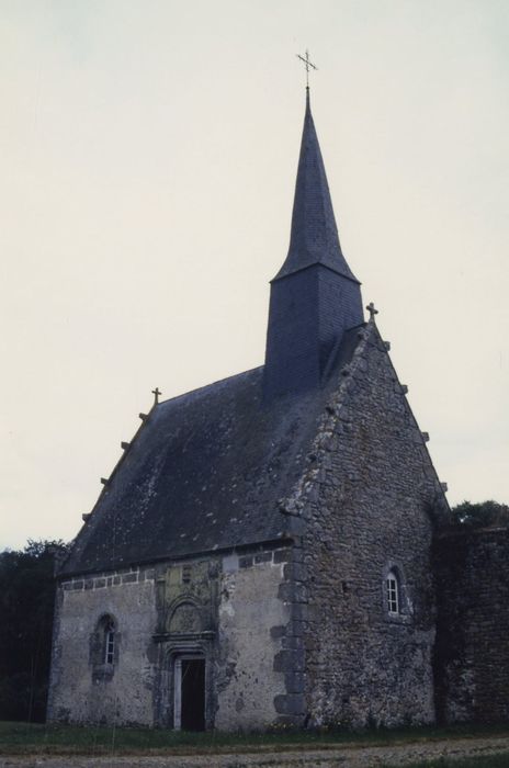 chapelle, façades nord et ouest