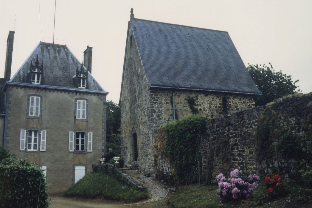 chapelle, façades ouest et nord