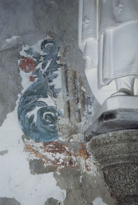 chapelle, peinture monumentale (fragment)