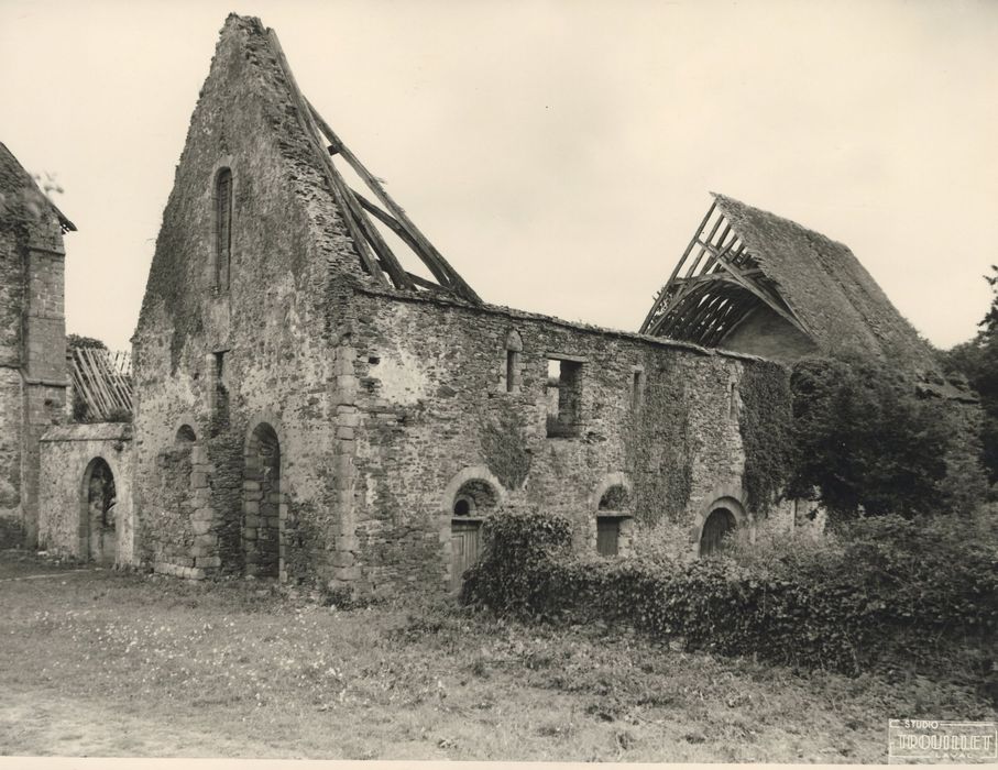 Bâtiment des convers, façades nord et ouest