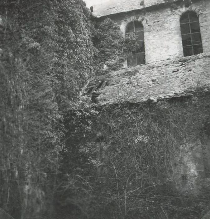 Angle nord-est du transept nord de l’église abbatiale