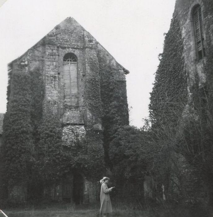 Église abbatiale, façade ouest