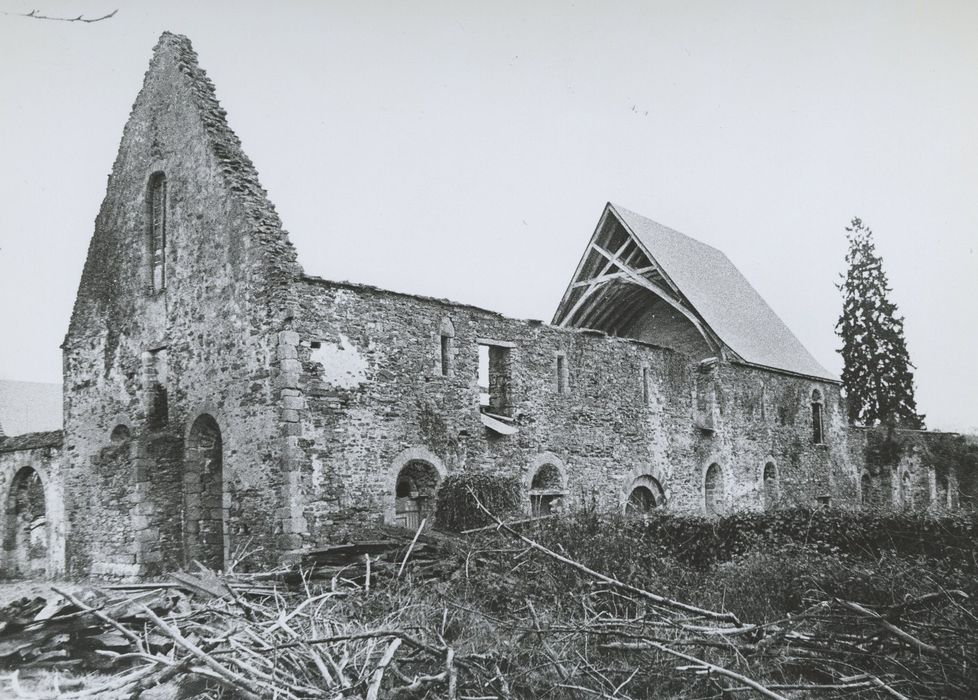 Bâtiment des convers, façades nord et ouest