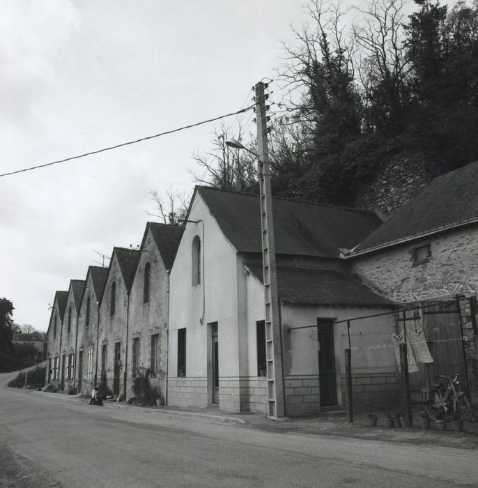 habitations des ouvriers, façades sud