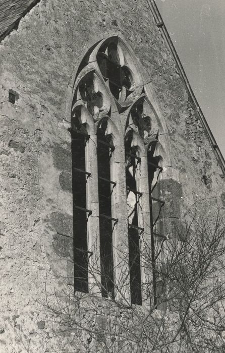 chevet, détail de la baie