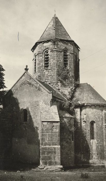 Clocher, élévations sud-est