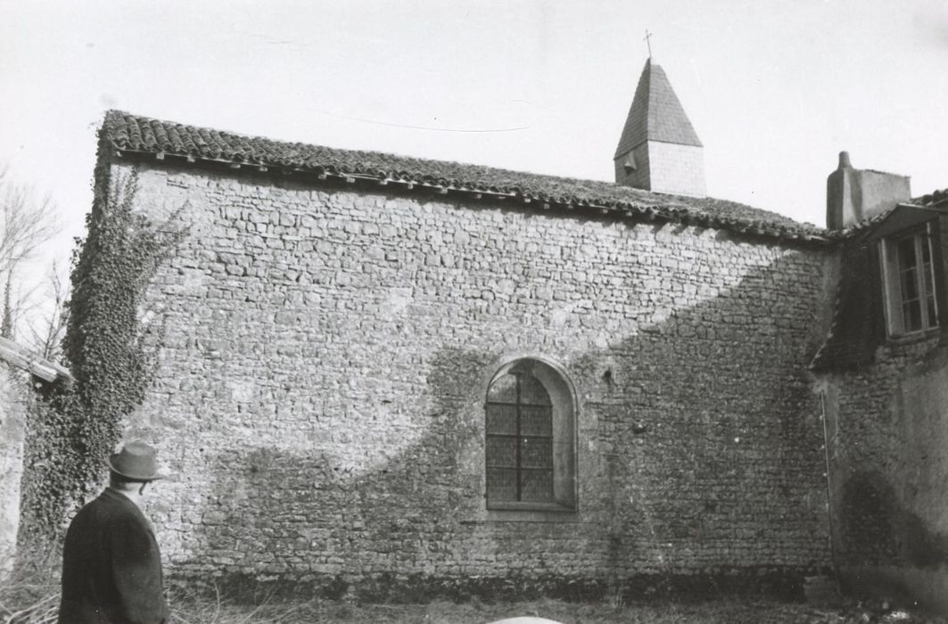 chapelle, façade latérale ouest