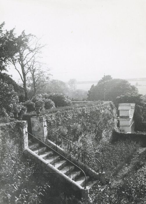 potager, vue partielle