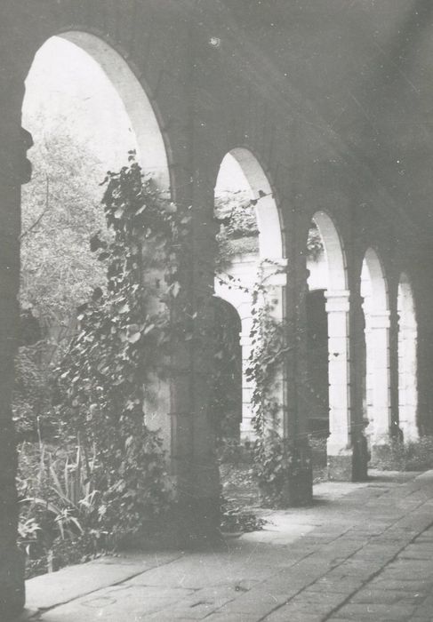 cloître, vue partielle