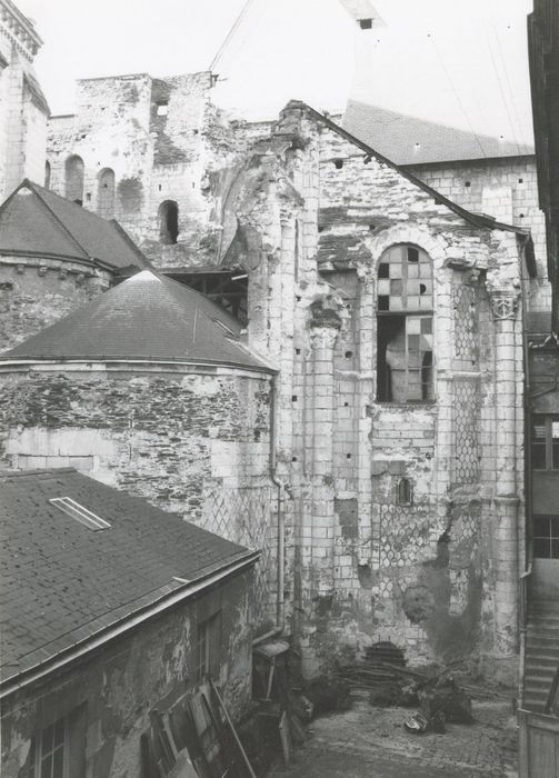 chevet de l’église abbatiale