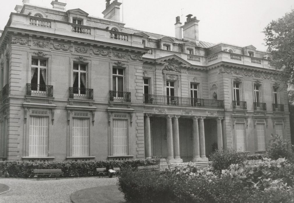 façade sur jardin