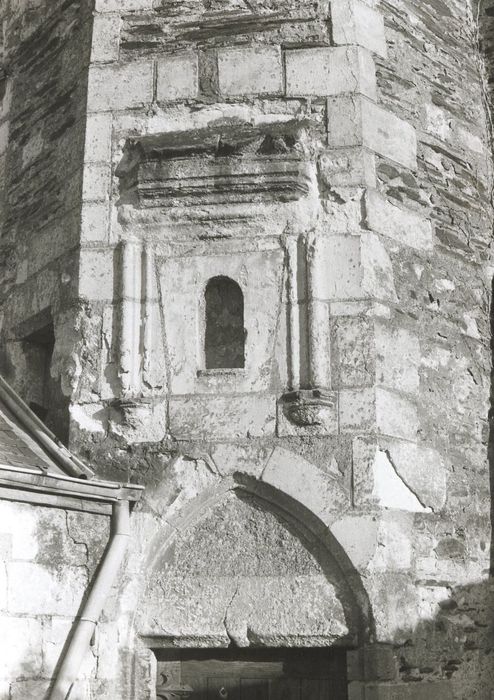 tourelle d’escalier, détail