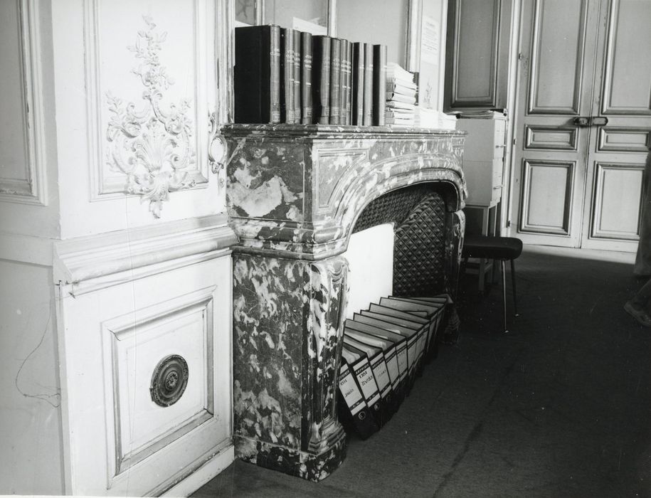 salon, cheminée