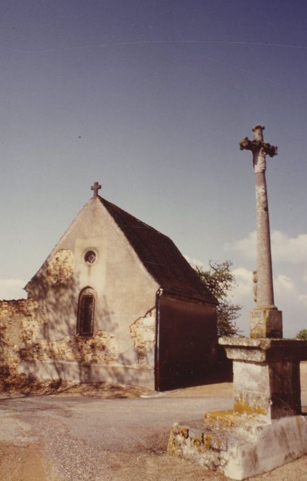 chapelle, croix