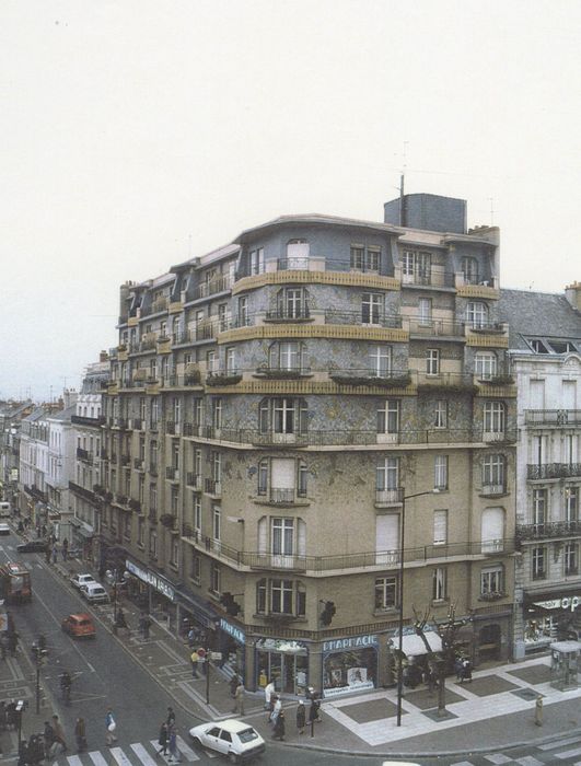 façades sur rues (photocopie numérisée)