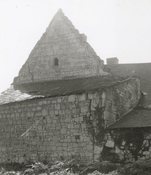 pignon du logis côté cour de l’église