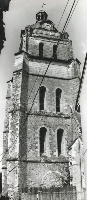 clocher, élévation sud