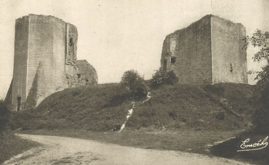 vue générale des ruines