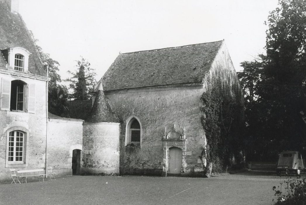 chapelle, façade nord