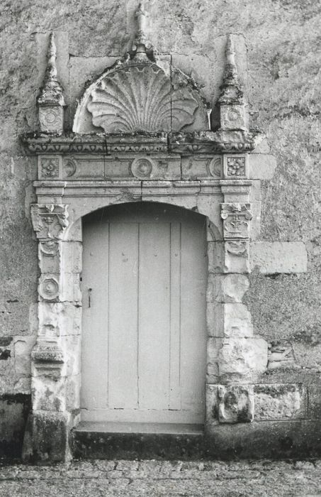 chapelle, façade nord, porte d’accès